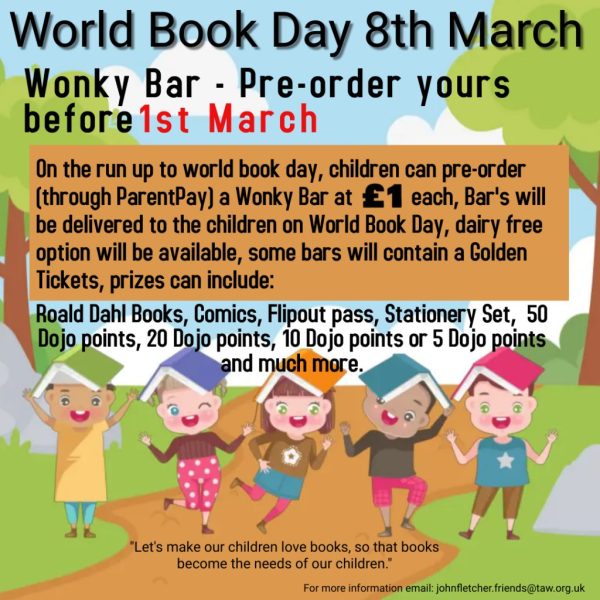 Preorder Wonky Bar - World Book Day